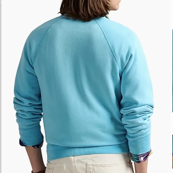 POLO Ralph Lauren Vintage Fleece Graphic Crewneck Sweatshirt NWT - Picture 7 of 8